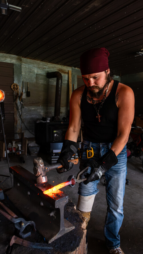 Blacksmithing Shoot 8 6 23 33